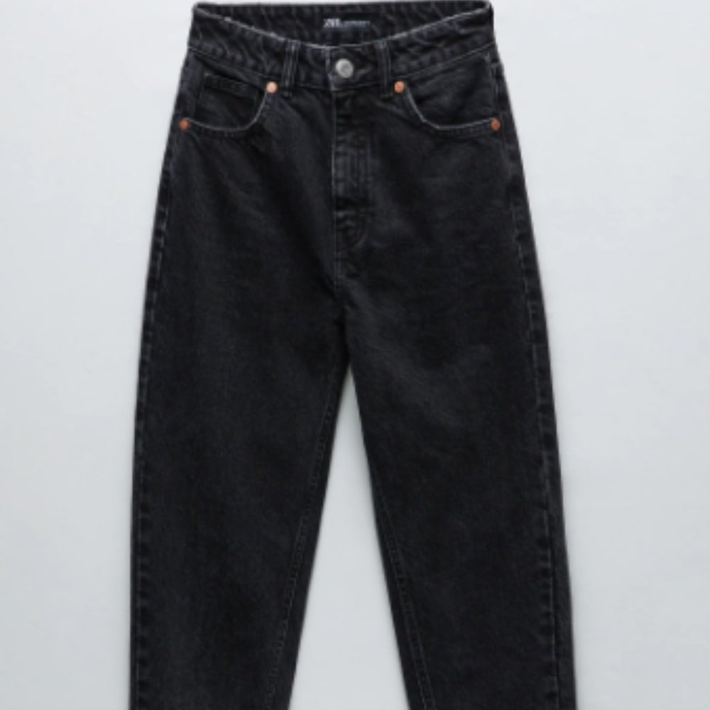 Zara Mom Fit High-Waisted Jeans